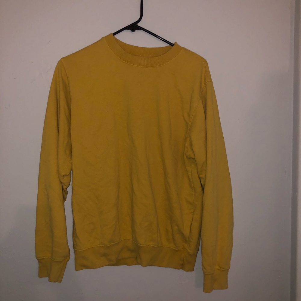 Yellow Warm Crewneck